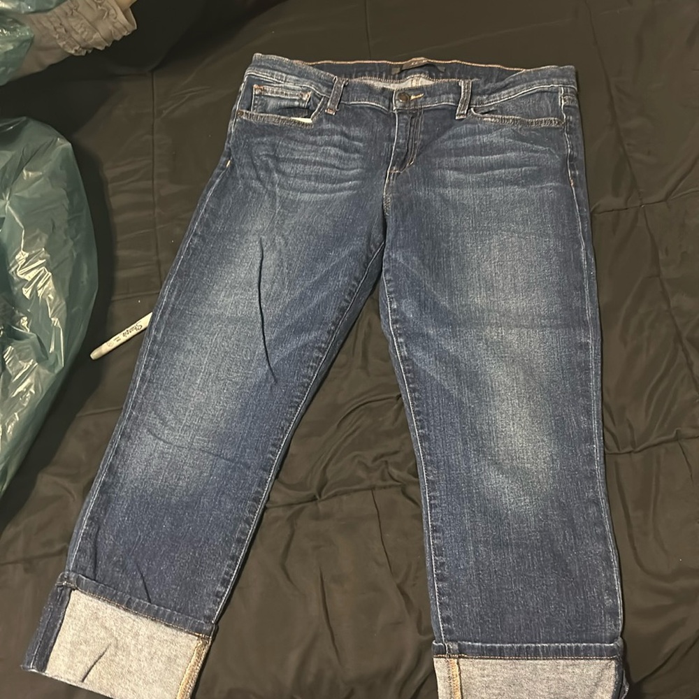 Joes cuffed capri size 32